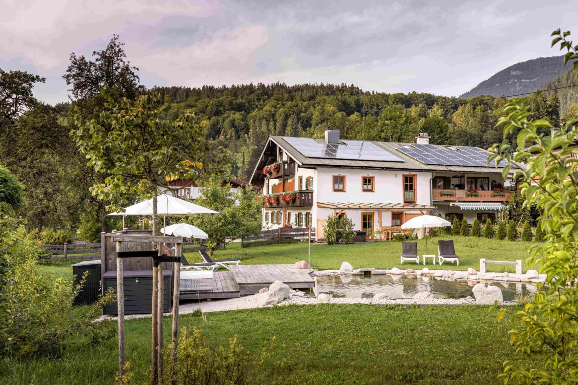 Apart Chalet Unterbrandnerlehen Schoenau am Koenigsee Exterior foto