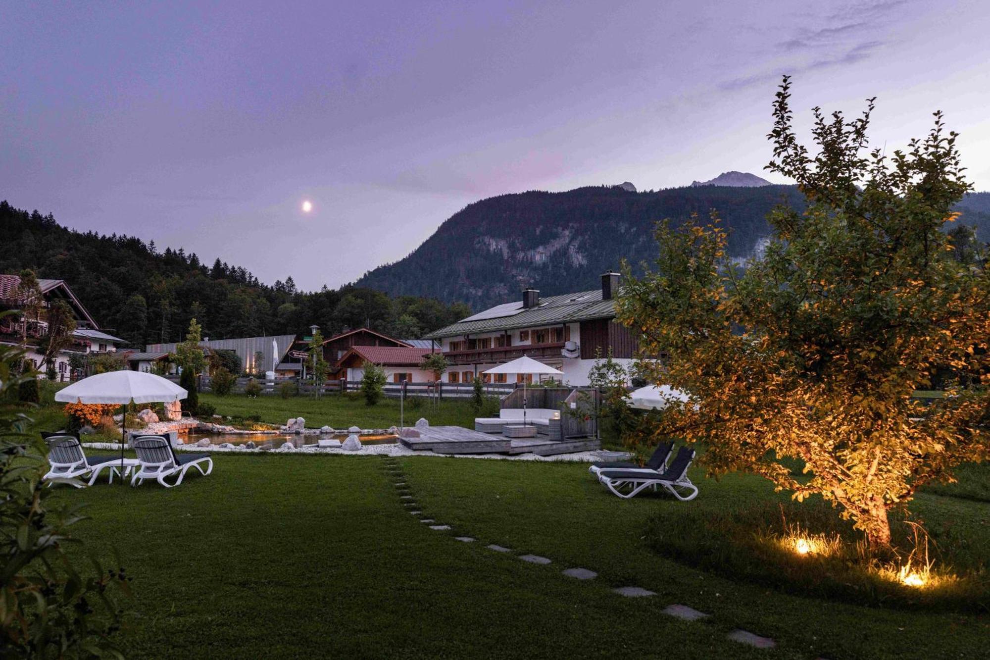 Apart Chalet Unterbrandnerlehen Schoenau am Koenigsee Exterior foto